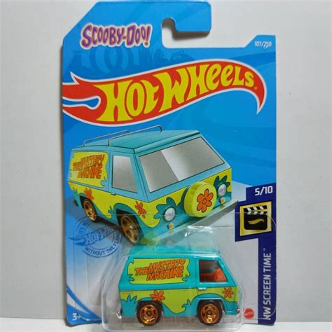 Hot Wheels The Mystery Machine Maquina do Misterio Scooby doo Filme e Série Mattel Nunca Usado
