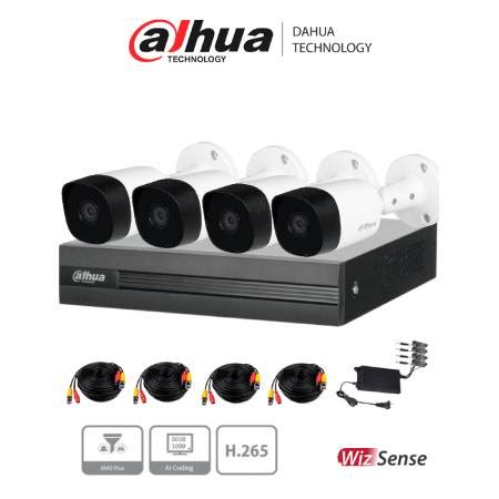 Dahua Kitxvr B H I B A Kit De Canales De Megapixeles Dvr