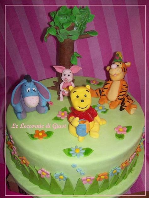 Impollinare Andare In Giro Totale Torta Compleanno Winnie The Pooh