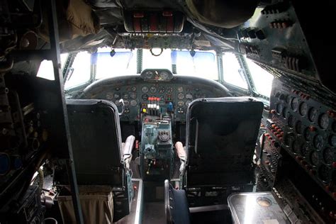 Lockheed Constellation Cockpit