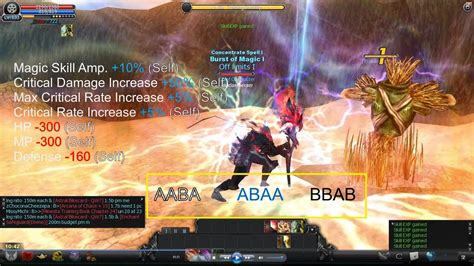 Cabal Online Ph Battle Mode 3 Synergy Combo Combinations Bm3 Wi