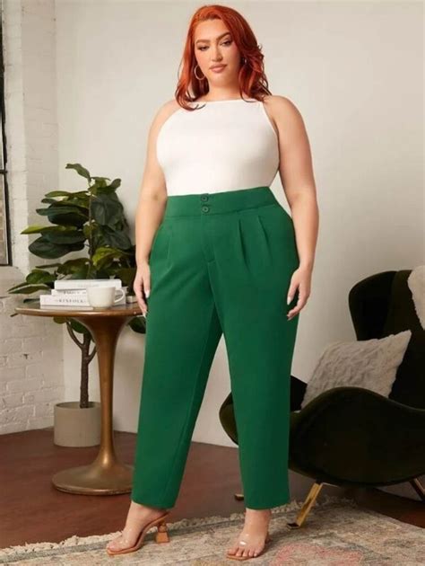 Look R Veillon Cal A Alfaiataria Plus Size