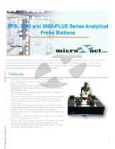 Semi Automatic Probe Station SPS Series Microxact