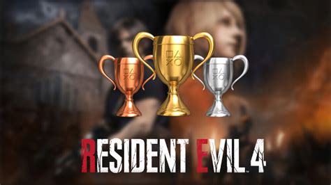 Lista de troféus e conquistas de Resident Evil 4 Remake Millenium