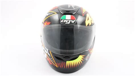 Replica Helmet Signed By Valentino Rossi Charitystars