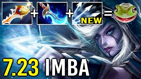 New Imba Divine Rapier Drow Ranger Multishot Mind Breaker Is Op