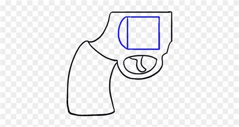 How To Draw Cartoon Revolver - Drawing Clipart (#929877) - PinClipart