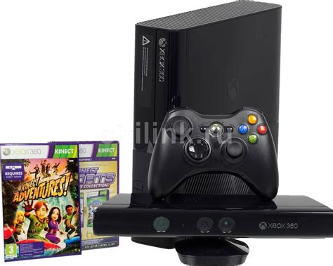 Игровая консоль Microsoft Xbox 360 E +2 игры: Kinect Sports Ultimate ...