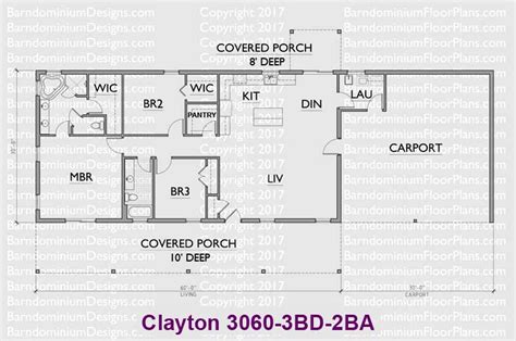 1800 Sq Ft Barndominium Floor Plans | Floor Roma