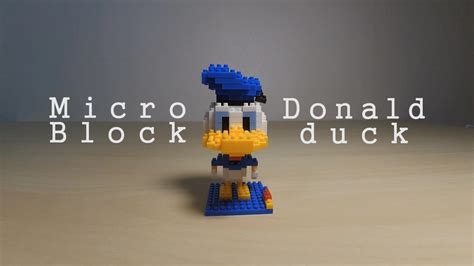 Micro Block Donald Duck Youtube