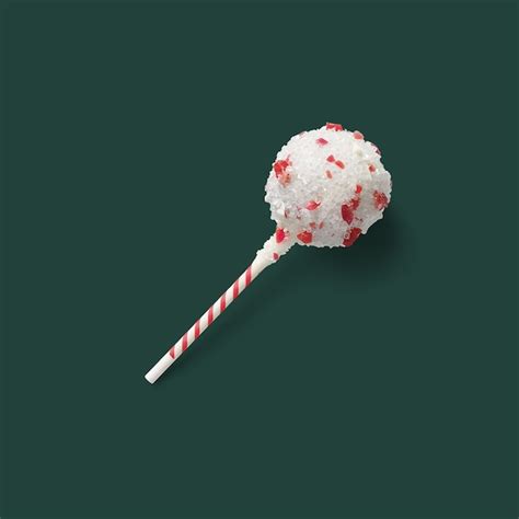 Peppermint Brownie Cake Pop