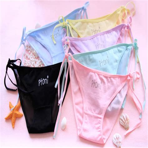 Hollow Out Sexy Underwear Female Micro Perspective Gauze Ms Briefs With