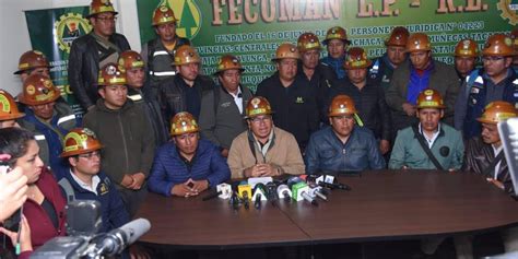 Mineros cooperativistas evalúan la invitación al diálogo con Luis Arce