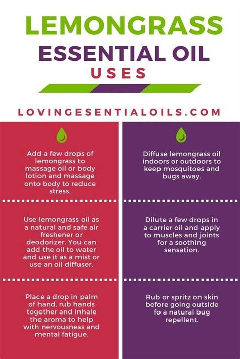 Lemongrass Essential Oil Recipes, Uses and Benefits Spotlight | Recipe ...