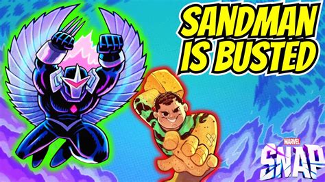 Sandy Hawk Is Busted Sandman Darkhawk Deck Marvel Snap Deck Youtube