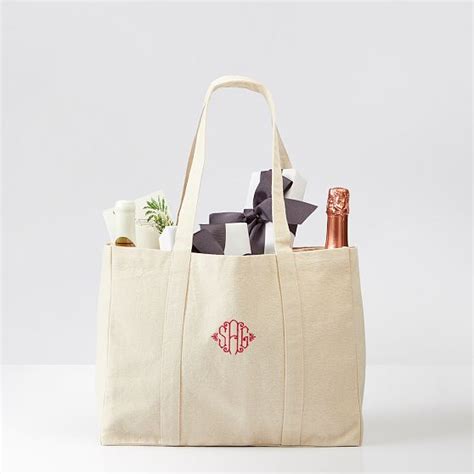 Personalized Simple Canvas Tote | Mark and Graham