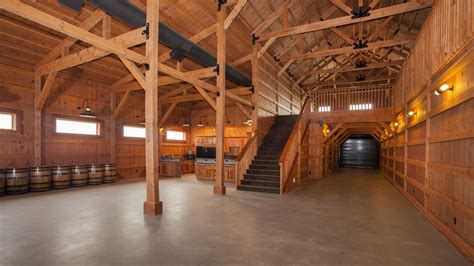 Traditional Post And Beam Party Barn With Open Loft Sand Creek Post