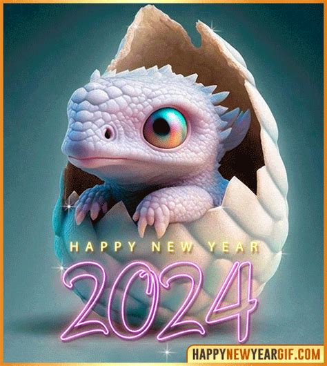 Happy Chinese New Year GIF Images 2024: Year of the Dragon 🐉