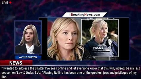 Kelli Giddish S Law Order Svu Exit Was Not Her Choice