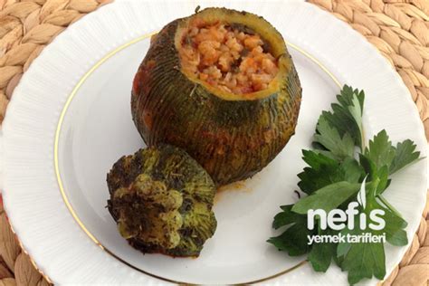 Top Kabak Dolmas Nefis Yemek Tarifleri