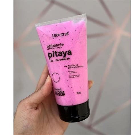 Esfoliante Rosto e Corpo Pitaya 150g Labotrat Belry Cosméticos