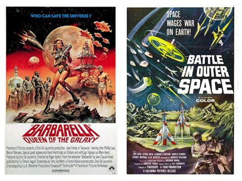 Sci Fi Horror Movie Posters Vintage Retro Classic Movie Poster Bundle