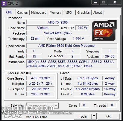 AMD FX 9590 Vishera 8 Core Processor Review Goldfries