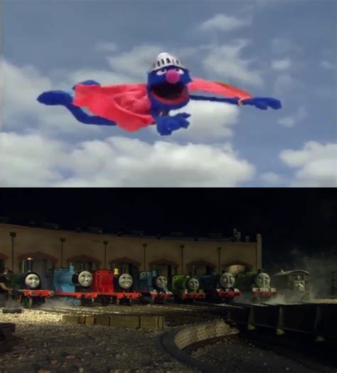 The Steam Team Watches Super Grover flying by MaxGoudiss on DeviantArt