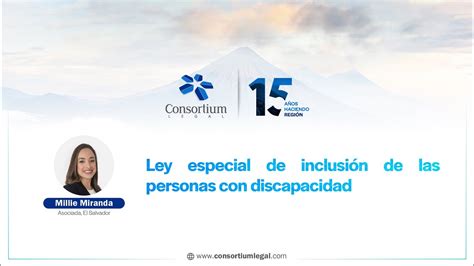 ElSalvador Ley especial de inclusión de las personas con discapacidad