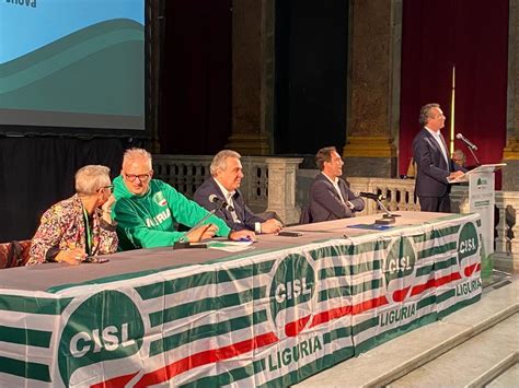 Partecipazione Sbarra Alliniziativa Della Cisl Liguria E La Chiave