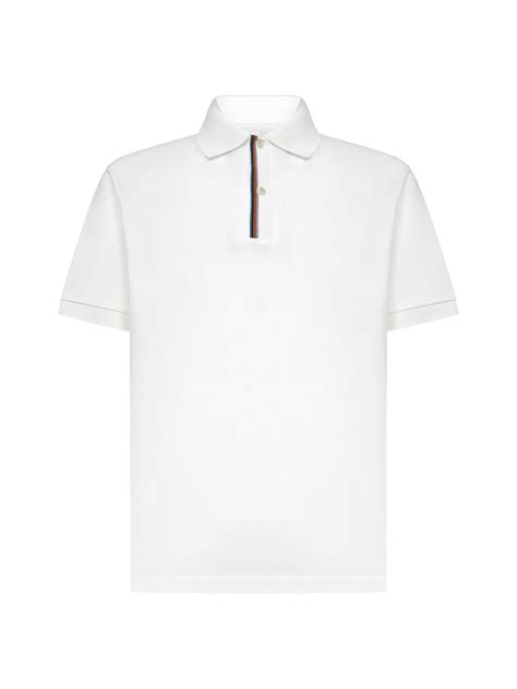 Paul Smith Polo Shirt White Editorialist