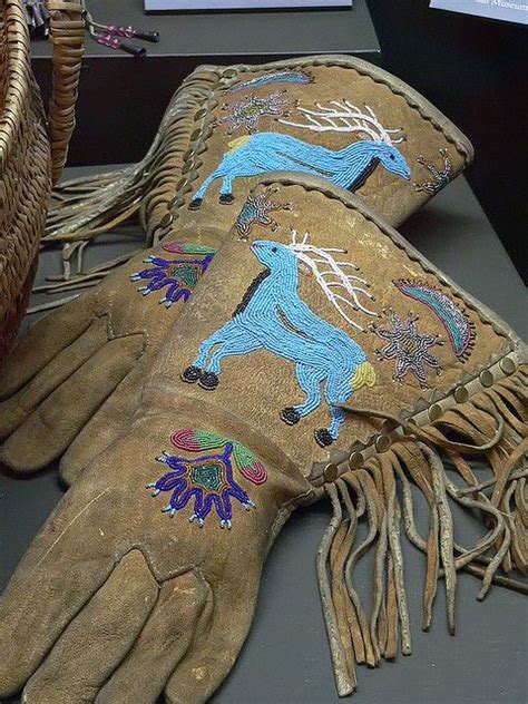 Native American Beaded Gloves Tutorial