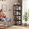 Amazon Aheaplus Rotating Bookshelf Corner Bookshelf Display