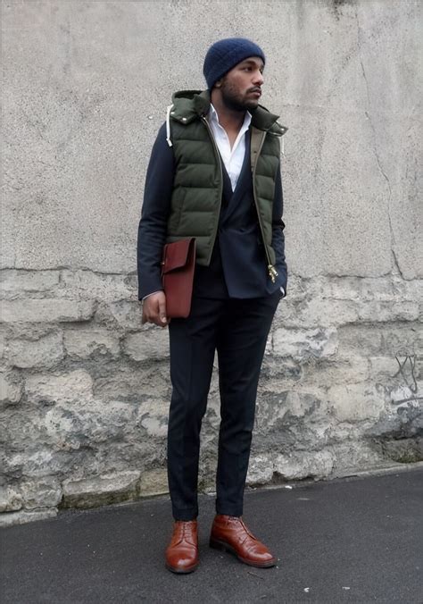 Puffer Vest Outfits For Men Styleoholic