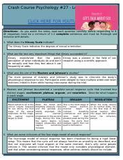 Let S Talk About Sex Docx Crash Course Psychology Let S Talk About Sex Click