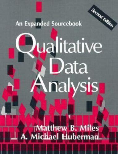 Qualitative Data Analysis An Expanded Sourcebook By A Michael