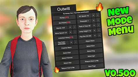 Schoolboy Runaway Mod Menu - The OUTWITT Mod Menu In Schoolboy Runaway Stealth - YouTube