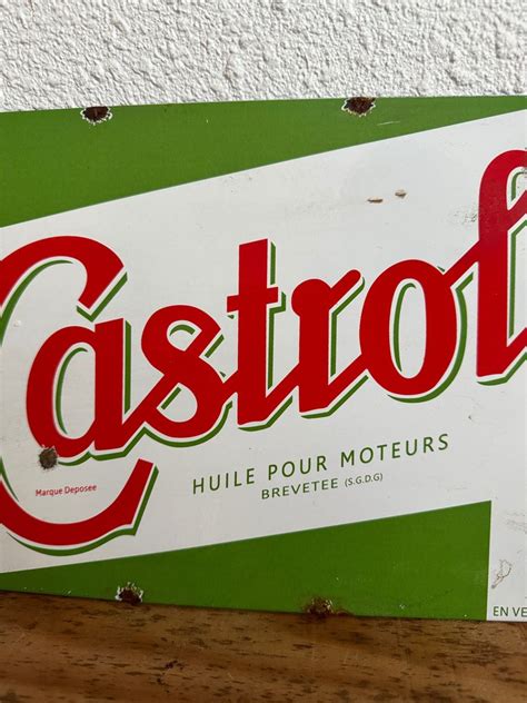 Castrol Plaque émaillée Catawiki