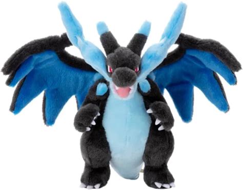 Pok Mon Obtenez Mega Charizard X Peluche W Cm Takara Tomy Japon