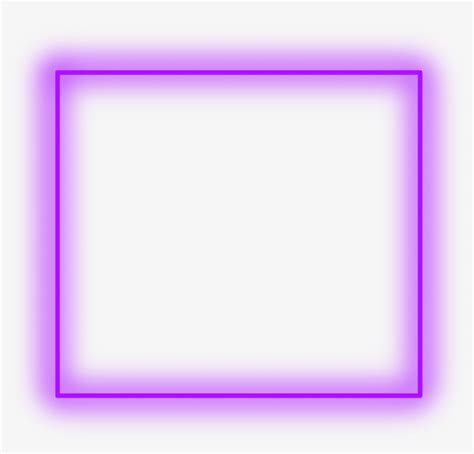 Sticker Neon Square Purple Freetoedit Frame Border Circle