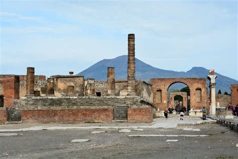 Pompei La Citt Antica Pi Visitata Fotografia Editoriale Immagine Di