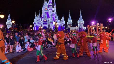 Mickeys Once Upon A Christmastime Parade Graces The Magic Kingdom With