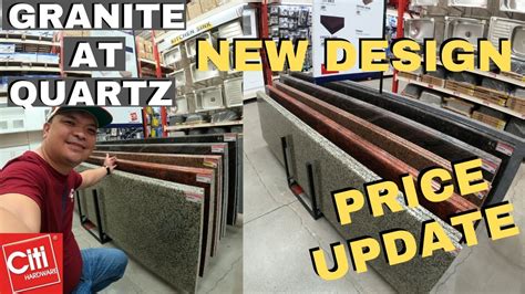 Magkano Ang Granite At Quartz Sa Citi Hardware Youtube