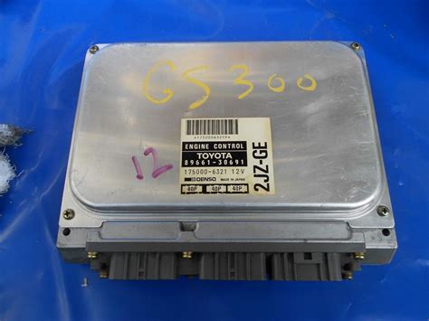 93 94 Lexus GS300 ECU Engine Computer Toyota SUPRA ECM 89661 30691 2JZ