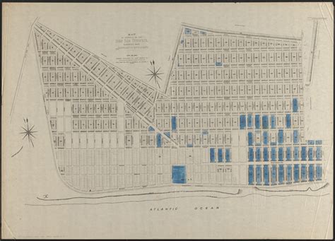 Map Of Property Of The Surf Side Syndicate Nantucket Mass Digital