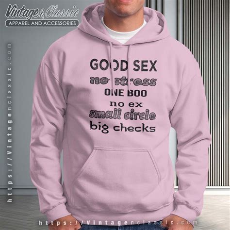 Good Sex No Stress One Boo Shirt Vintagenclassic Tee