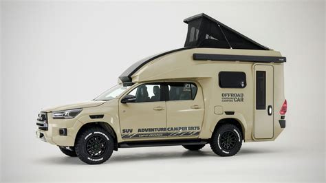 BR75 SUV Adventure Camper: Toyota Hilux Turned An Awesome Camper