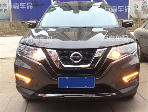 DRL FOR NISSAN ROGUE X TRAIL 2017 2018 LED DAYTIME RUNNING LIGHT FOG