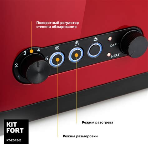 Тостер Kitfort КТ-2012-2 — купить в интернет-магазине ОНЛАЙН ТРЕЙД.РУ