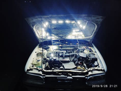 Подсветка — Toyota Corolla (90), 1,3 л, 1990 года | своими руками | DRIVE2